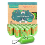 Lavender Scented Dog & Cat Poop Bags – 360 Count (24 Rolls) | Leak-Proof, Extra Thick Waste Bags with Dispenser | Easy Open, Eco-Friendly Pet Litter Bags – Green, 13x9 Inches
